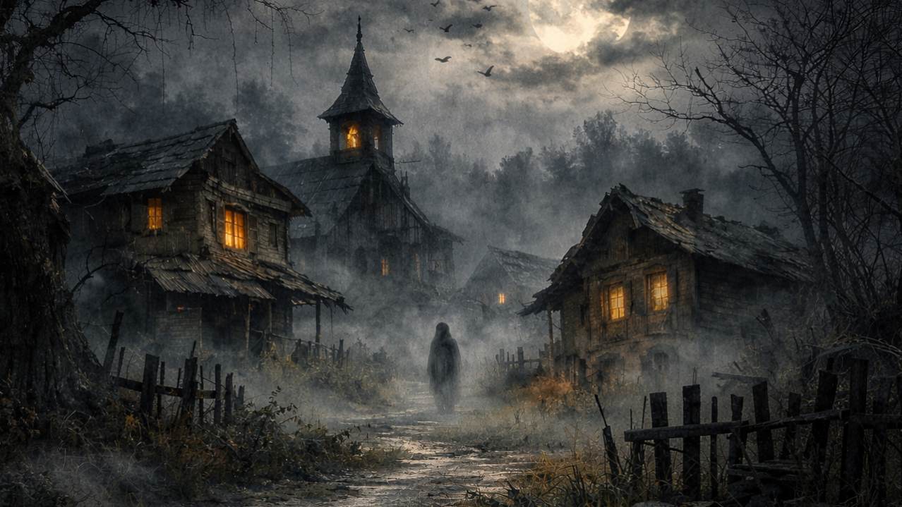 Kutukan Desa Hitam di Ujung Jalan yang Terlupakan, Kisah Sunyi yang Tak Pernah Usai