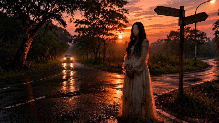 Legenda Perempuan Tanpa Wajah di Persimpangan Senja, Kisah yang Terus Hidup dalam Sunyi