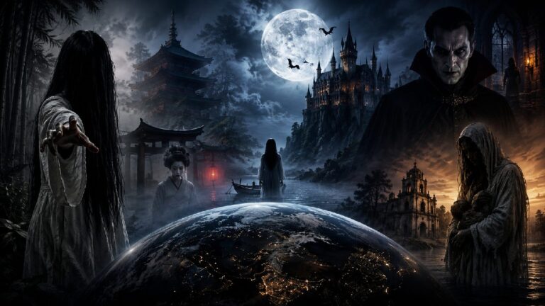Dari Asia hingga Eropa, Legenda Mistis Dunia Ini Menyimpan Teror yang Tak Pernah Benar-Benar Hilang