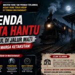 Legenda Kereta Hantu di Jalur Mati, Misteri yang Terus Membuat Warga Ketakutan