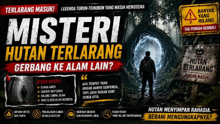 Misteri Hutan Terlarang yang Diyakini Menjadi Gerbang Menuju Alam Lain
