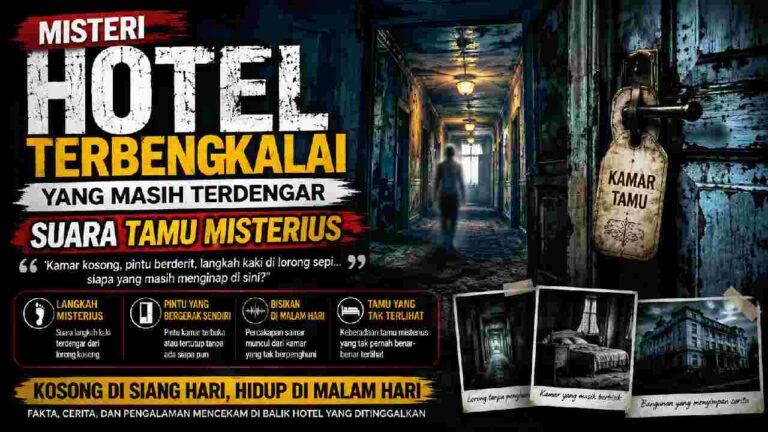 Misteri Hotel Terbengkalai, Suara Tamu Masih Terdengar dari Kamar Kosong