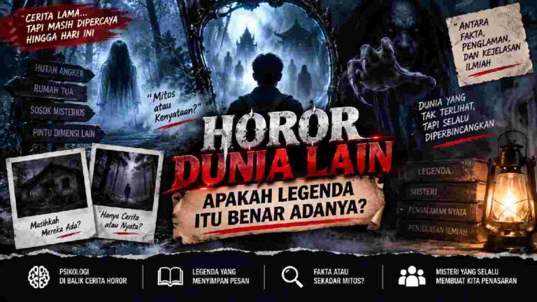 Horor Dunia Lain: Mengapa Legenda Gaib Terus Hidup dan Dipercaya?