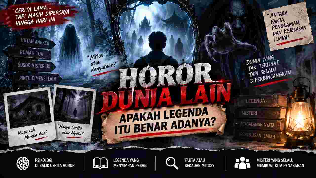 Horor Dunia Lain: Mengapa Legenda Gaib Terus Hidup dan Dipercaya?