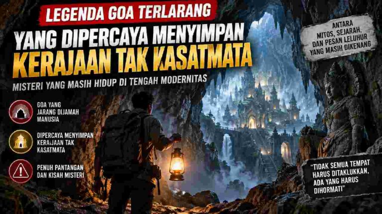 Legenda Goa Terlarang, Misteri Kerajaan Tak Kasatmata yang Bertahan Turun-Temurun