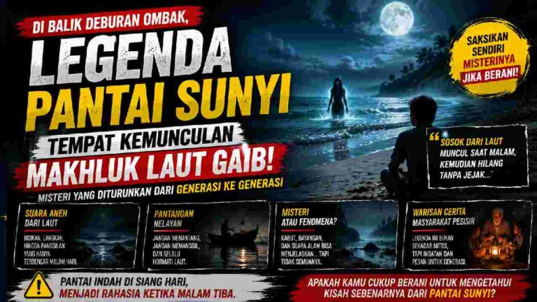 Legenda Pantai Sunyi, Misteri Kemunculan Makhluk Laut Gaib