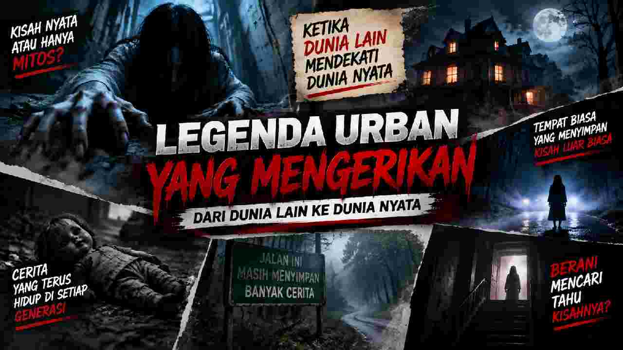 Legenda Urban Mengerikan, Kisah Misteri yang Menembus Batas Dunia Nyata