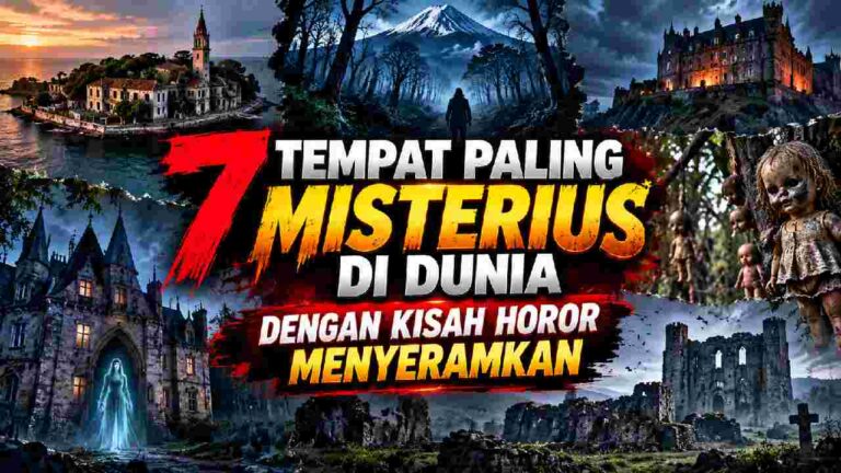 7 Tempat Paling Misterius di Dunia dengan Kisah Horor Menyeramkan