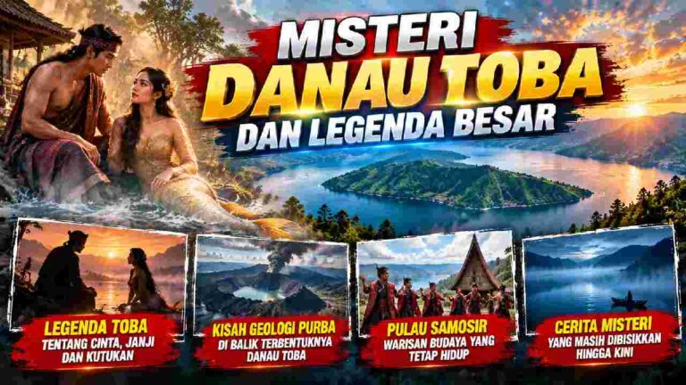 Misteri Danau Toba dan Legenda Besar yang Hidup Turun-Temurun