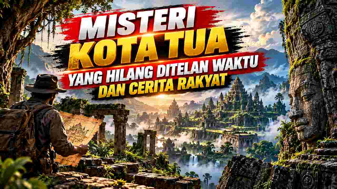 Misteri Kota Tua yang Hilang Ditelan Waktu, Jejak Sunyi dalam Cerita Rakyat