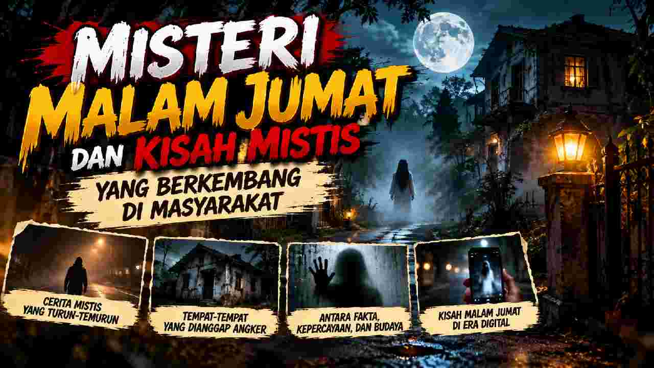 Misteri Malam Jumat dan Kisah Mistis yang Mengakar di Masyarakat