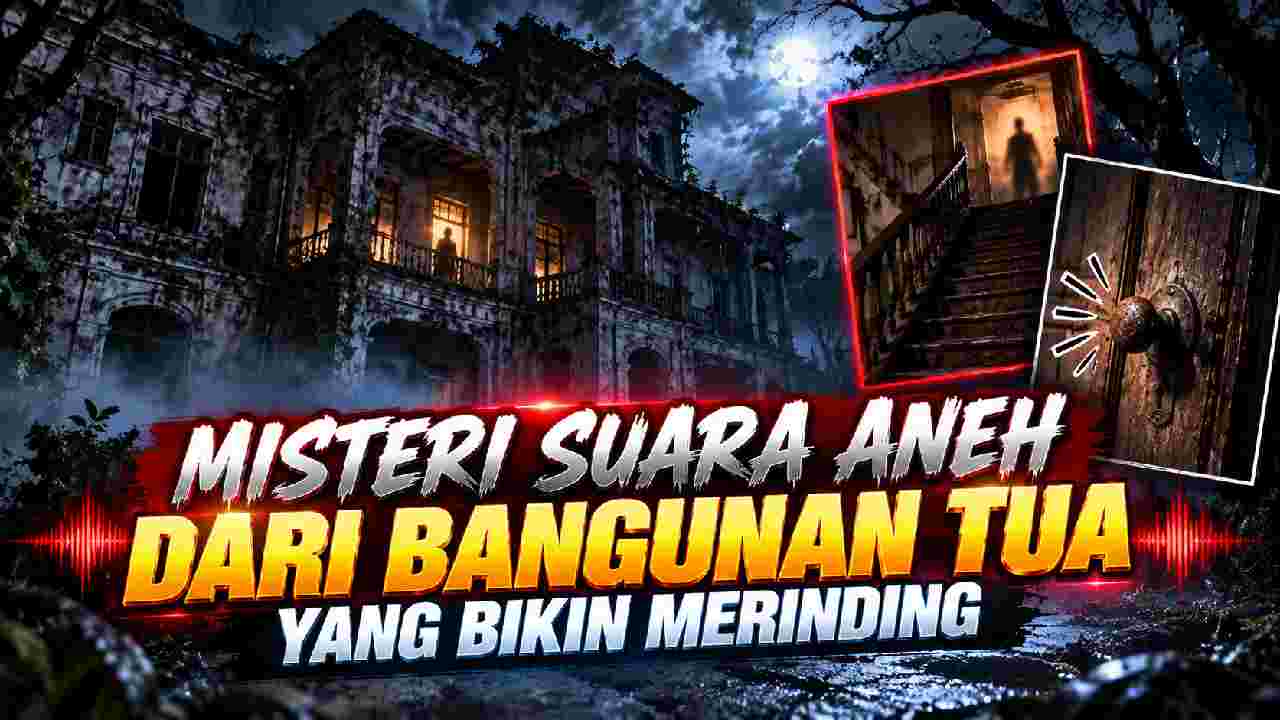 Misteri Suara Aneh dari Bangunan Tua yang Bikin Merinding