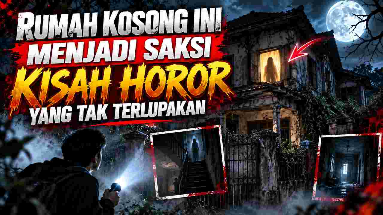 Rumah Kosong Ini Menjadi Saksi Kisah Horor yang Tak Terlupakan